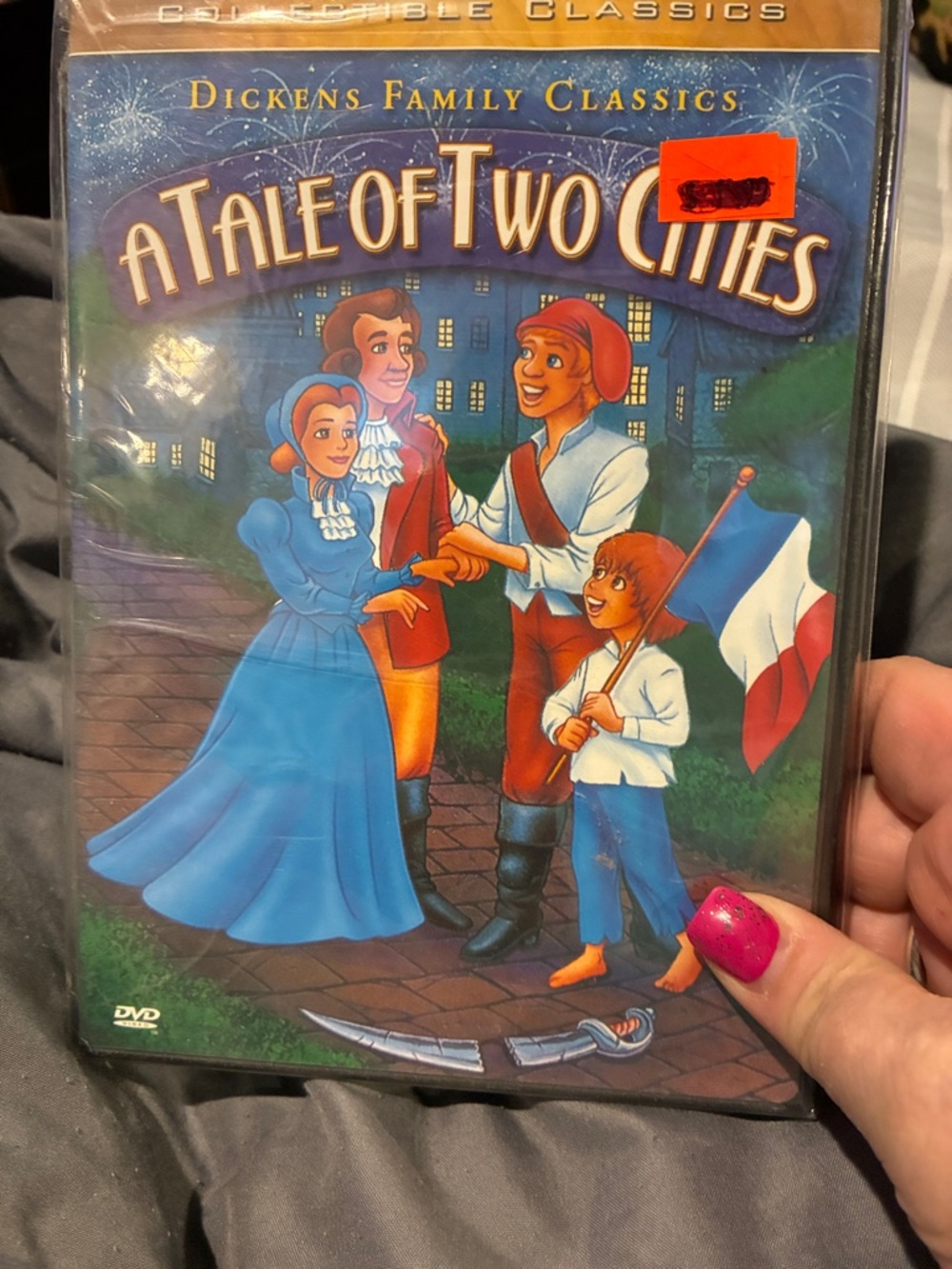 A Tale of Two Cities (DVD) - Blue Cover